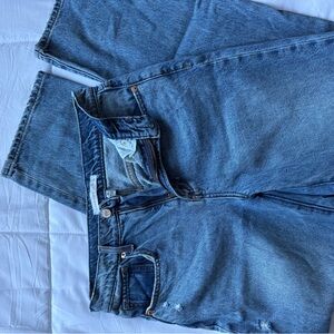 Size 26 Altar'd State Light Blue Straight Jeans